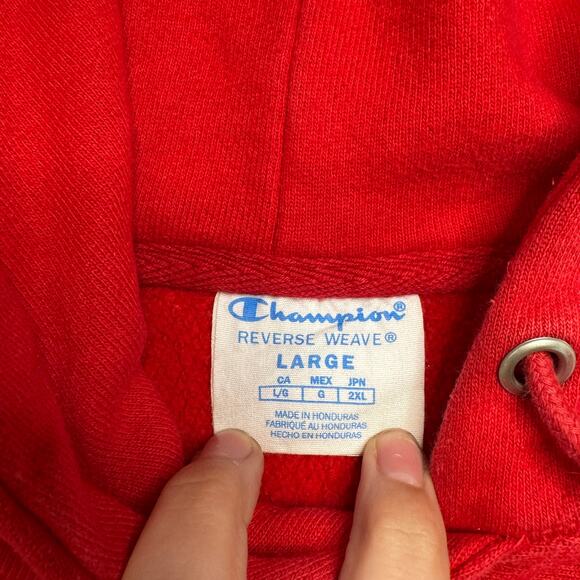 Champion Reverse Weave Hoodie (L) - Picture 3 of 8